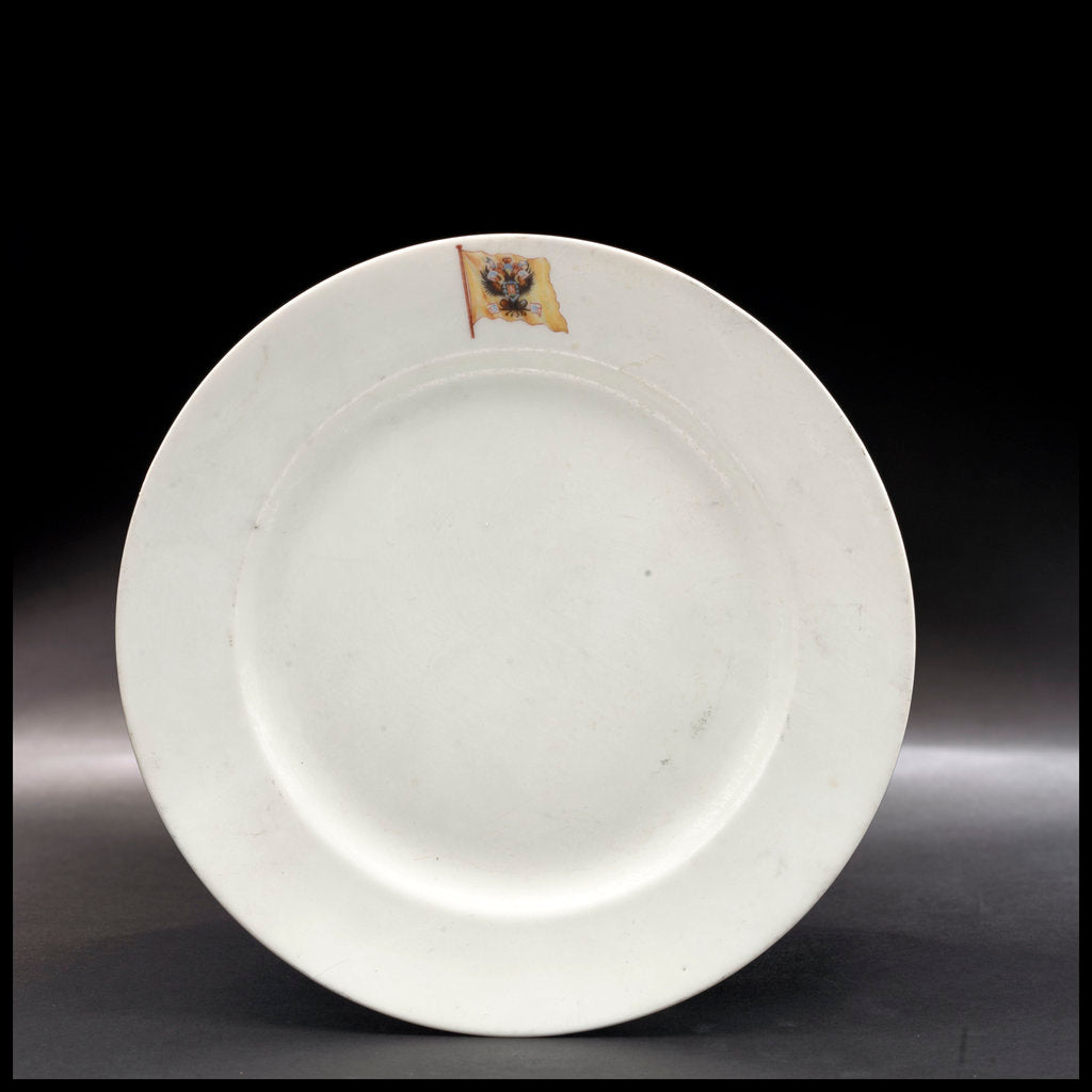 Detail of Plate from the Russian Imperial yacht 'Standart' (1896) by Russian Imperial Porcelain Factory