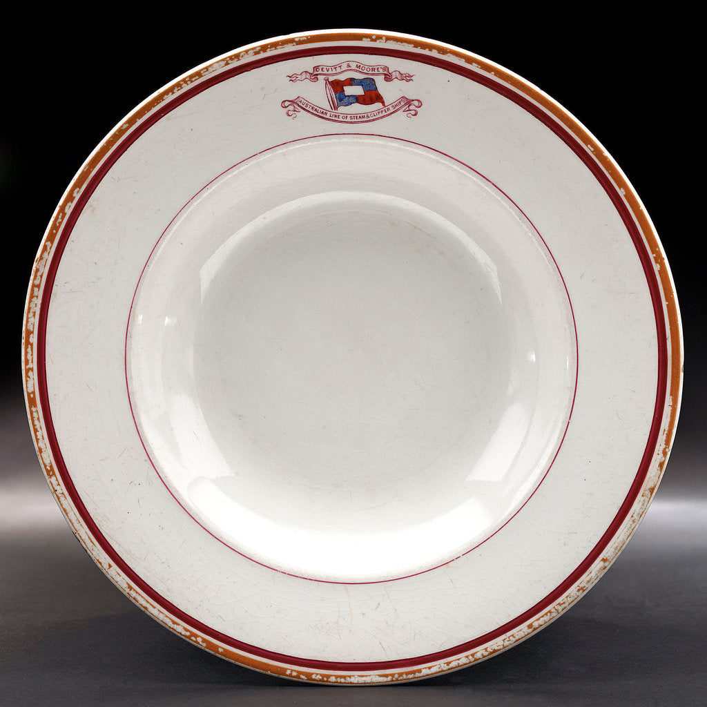 Detail of Soup plate by unknown