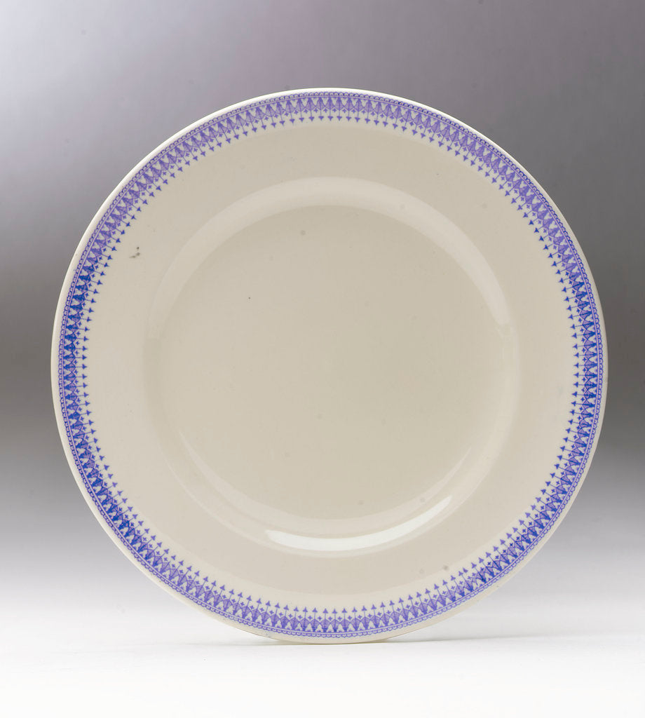 Detail of Earthenware plate by G.L. Ashworth & Bros Ltd.