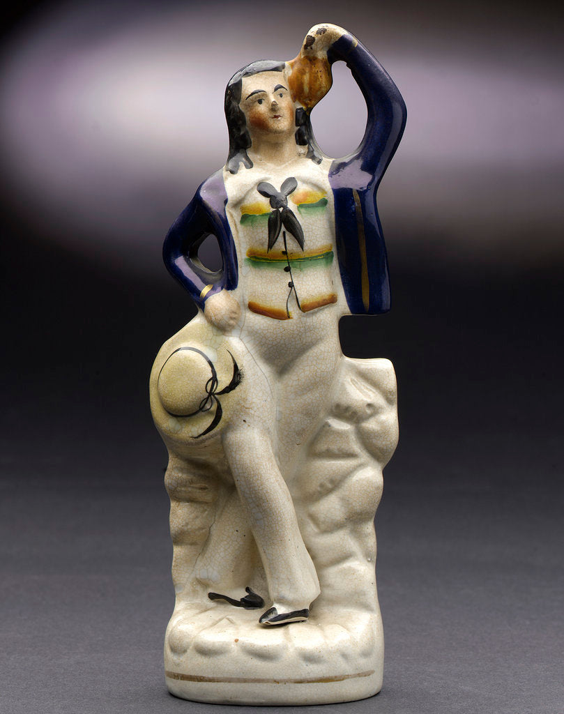 Detail of Earthenware figure of a sailor by unknown