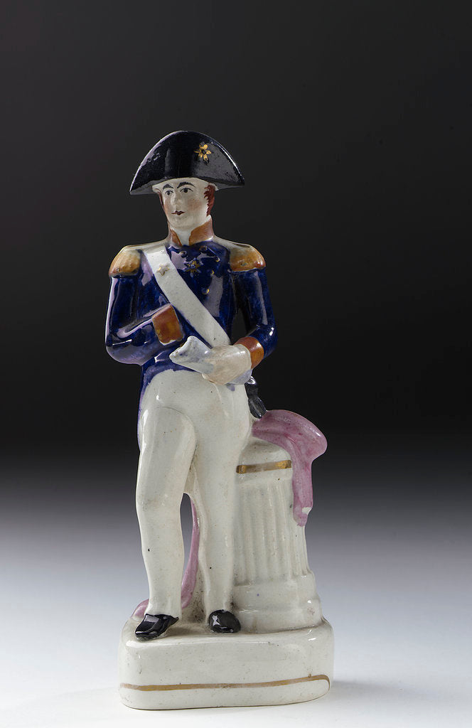 Detail of Figure of Vice-Admiral Horatio Nelson (1758-1805) by unknown