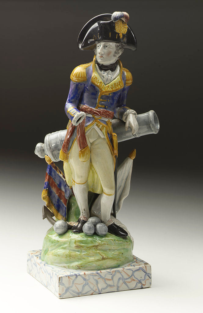 Detail of Figure of Vice-Admiral Horatio Nelson (1758-1805) by unknown