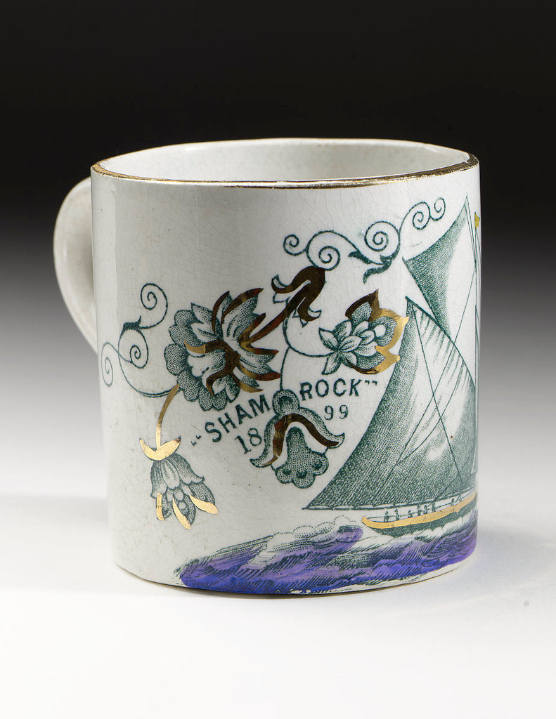 Detail of Earthenware mug by unknown