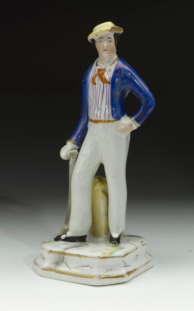 Detail of Earthenware figure of a sailor by unknown