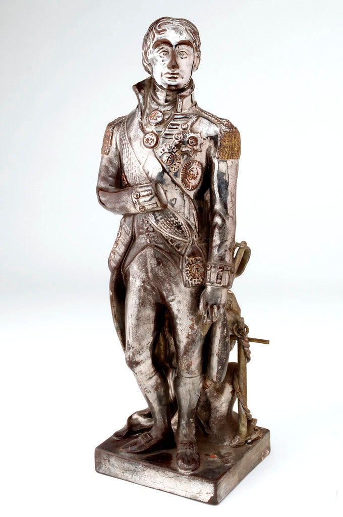 Detail of Figure of Vice-Admiral Horatio Nelson (1758-1805) by unknown