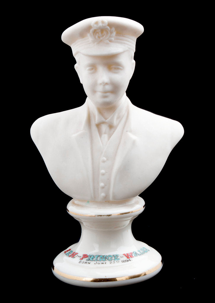 Detail of Porcelain bust by Arkinstall & Sons Ltd.