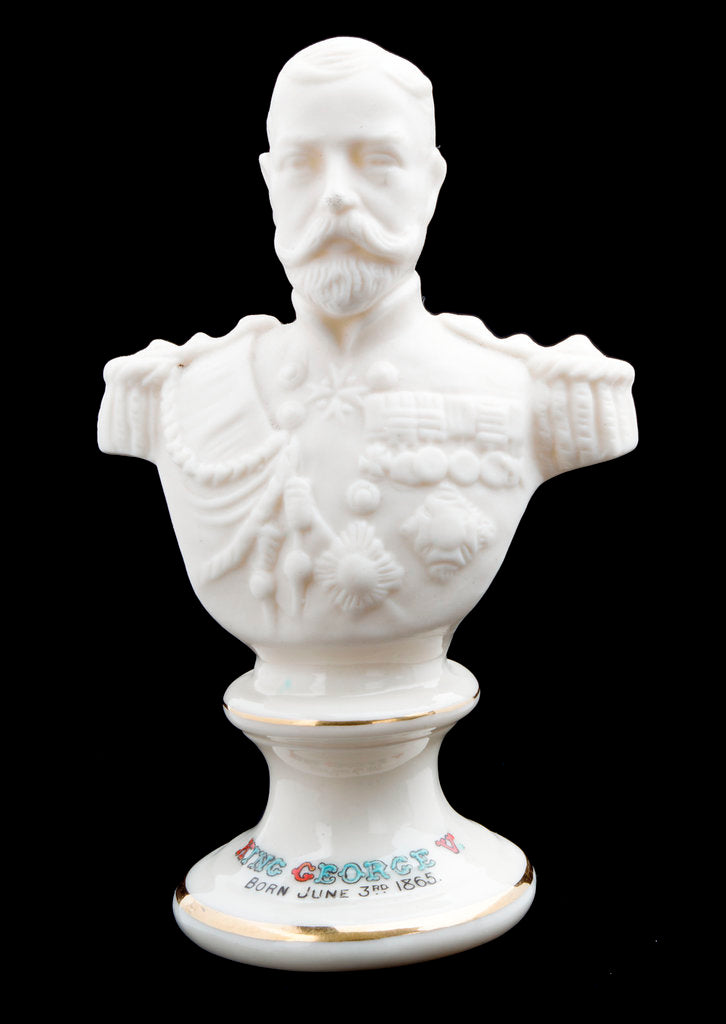 Detail of Porcelain bust by Arkinstall & Sons Ltd.