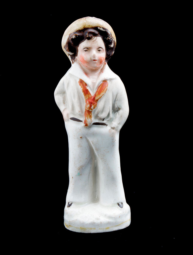 Detail of Staffordshire figure by unknown