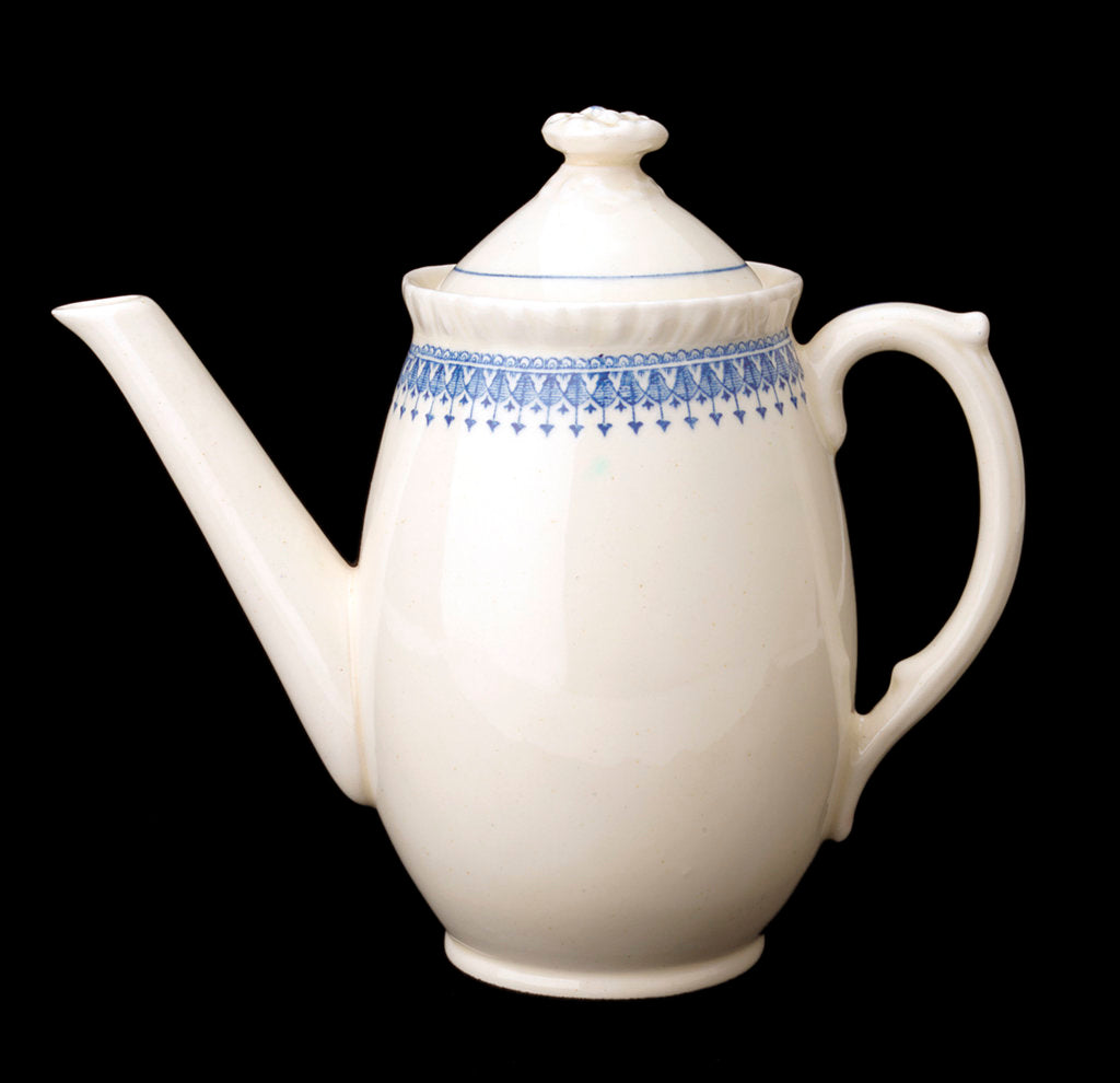 Detail of Coffee pot with lid by unknown