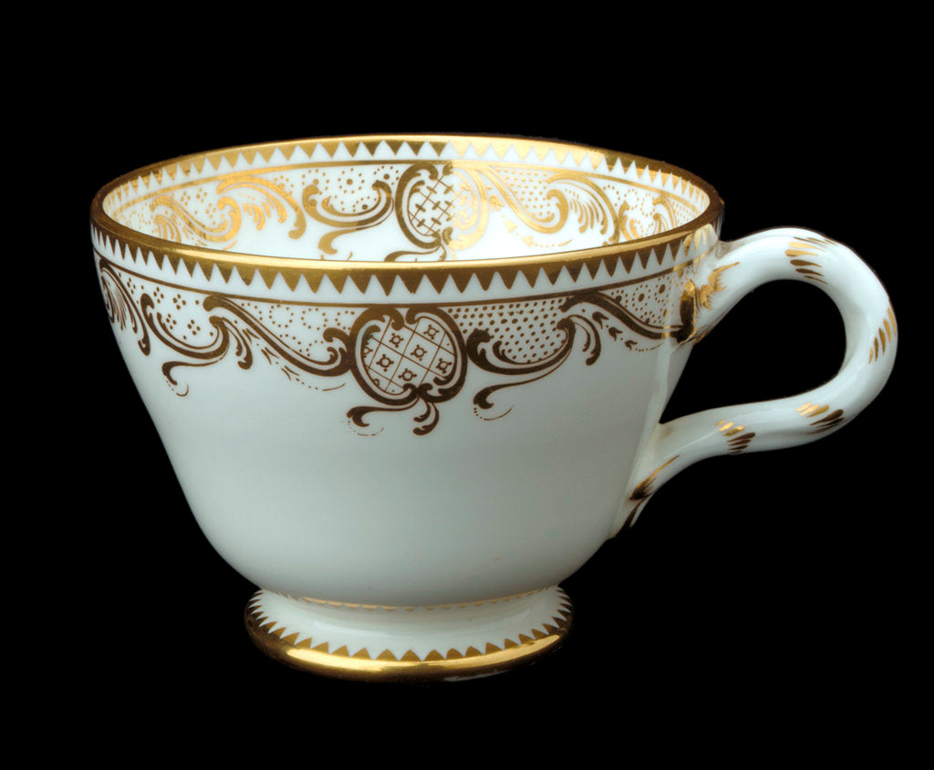 Detail of Cup used on RY 'Osborne' (1870) by Minton