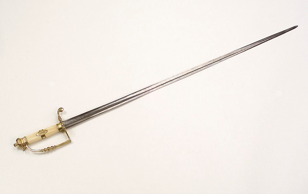Detail of Five-ball hilted dress sword by unknown