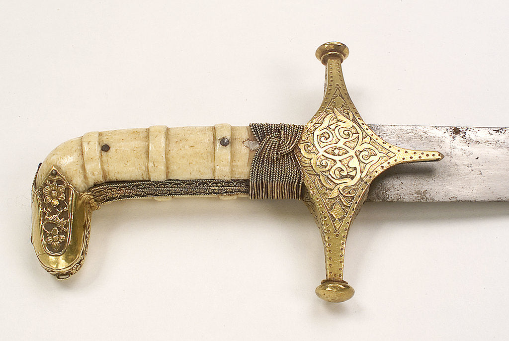 Detail of Hilt of scimitar by unknown
