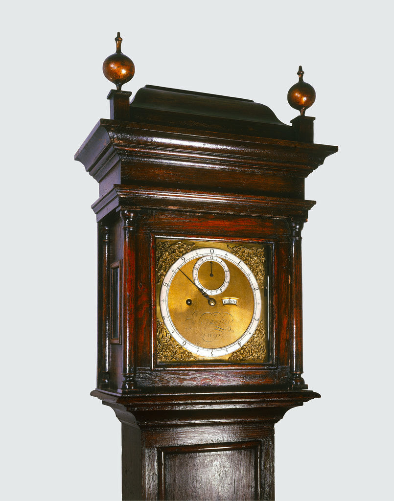 Detail of Sidereal degree clock by Thomas Tompion
