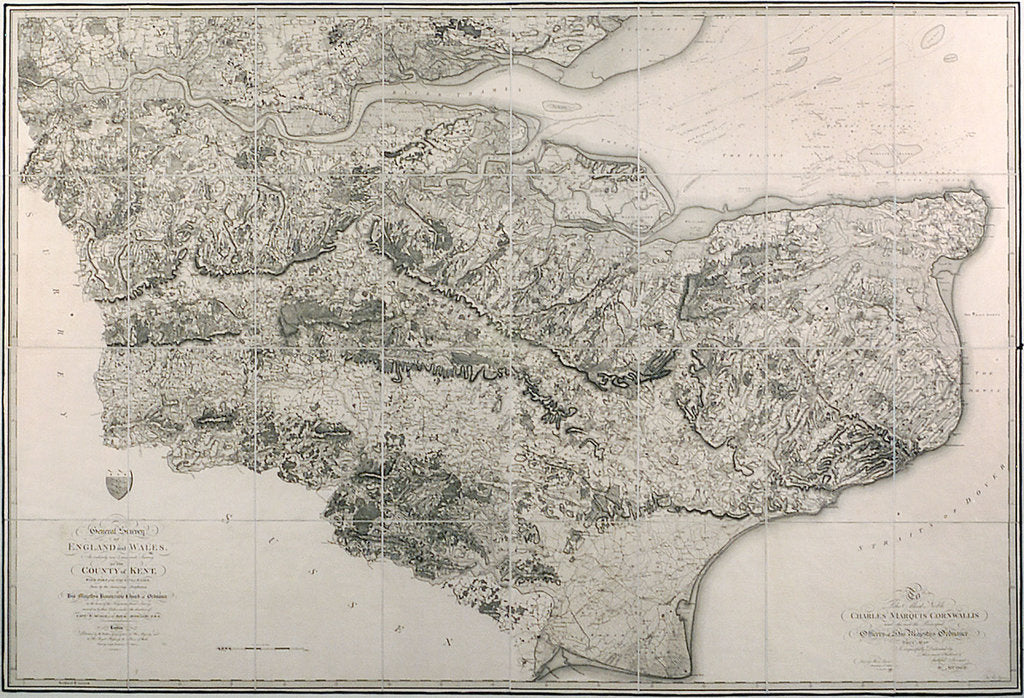 Detail of Ordnance Survey map of Kent by unknown