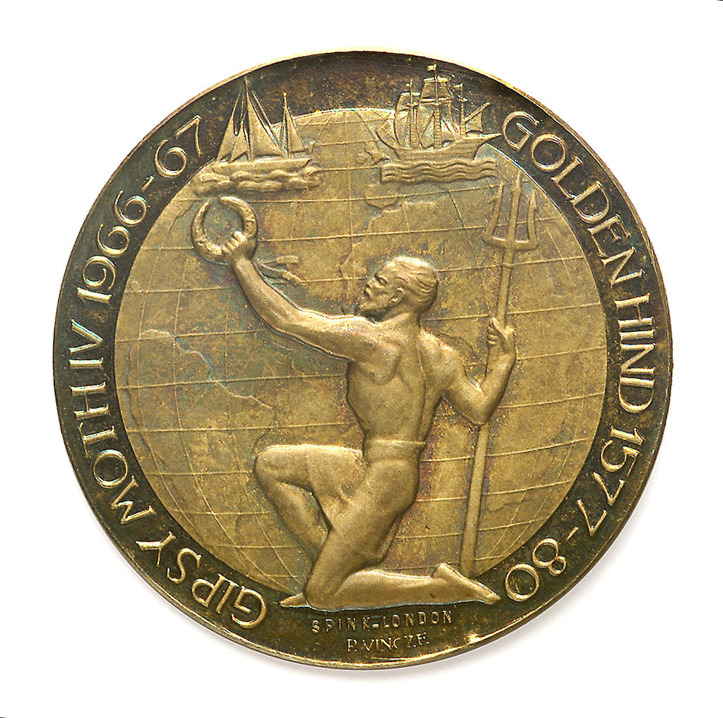 Detail of Medal commemorating 'Regina Elena'; reverse by Paul Vincze