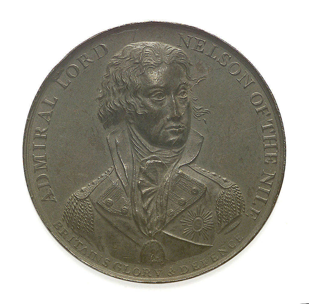 Detail of Medal commemorating the Battle of the Nile, 1798; obverse by unknown