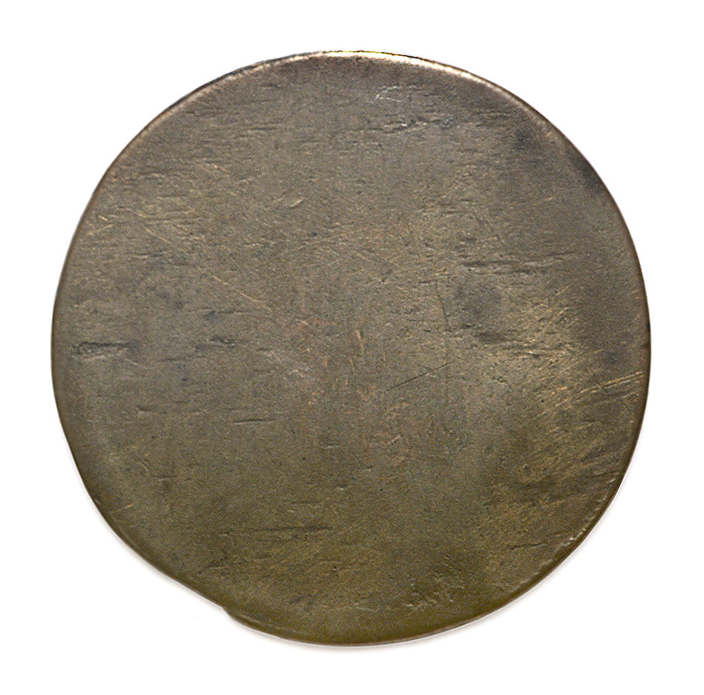 Detail of Halfpenny; reverse by unknown