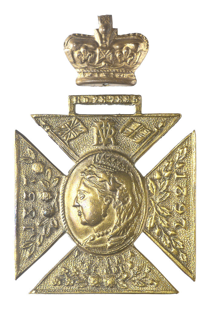 Detail of Medal commemorating Queen Victoria's Diamond Jubilee 1897; obverse by unknown