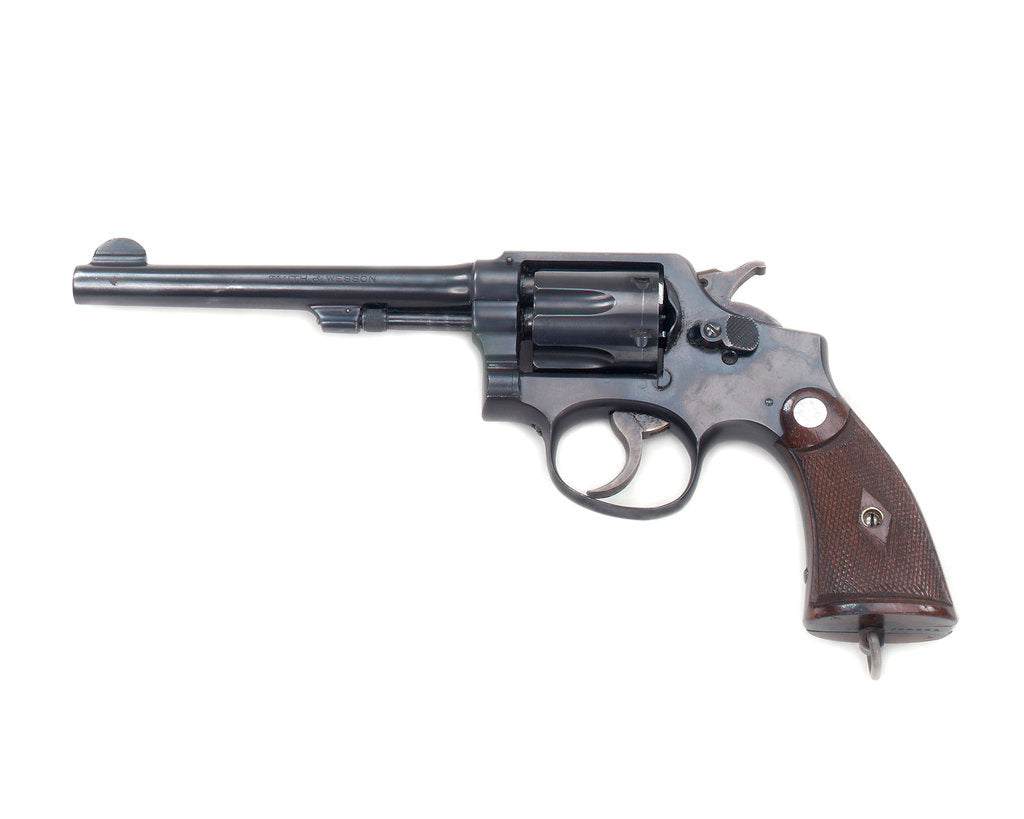 Detail of Smith and Wesson revolver by Smith & Wesson