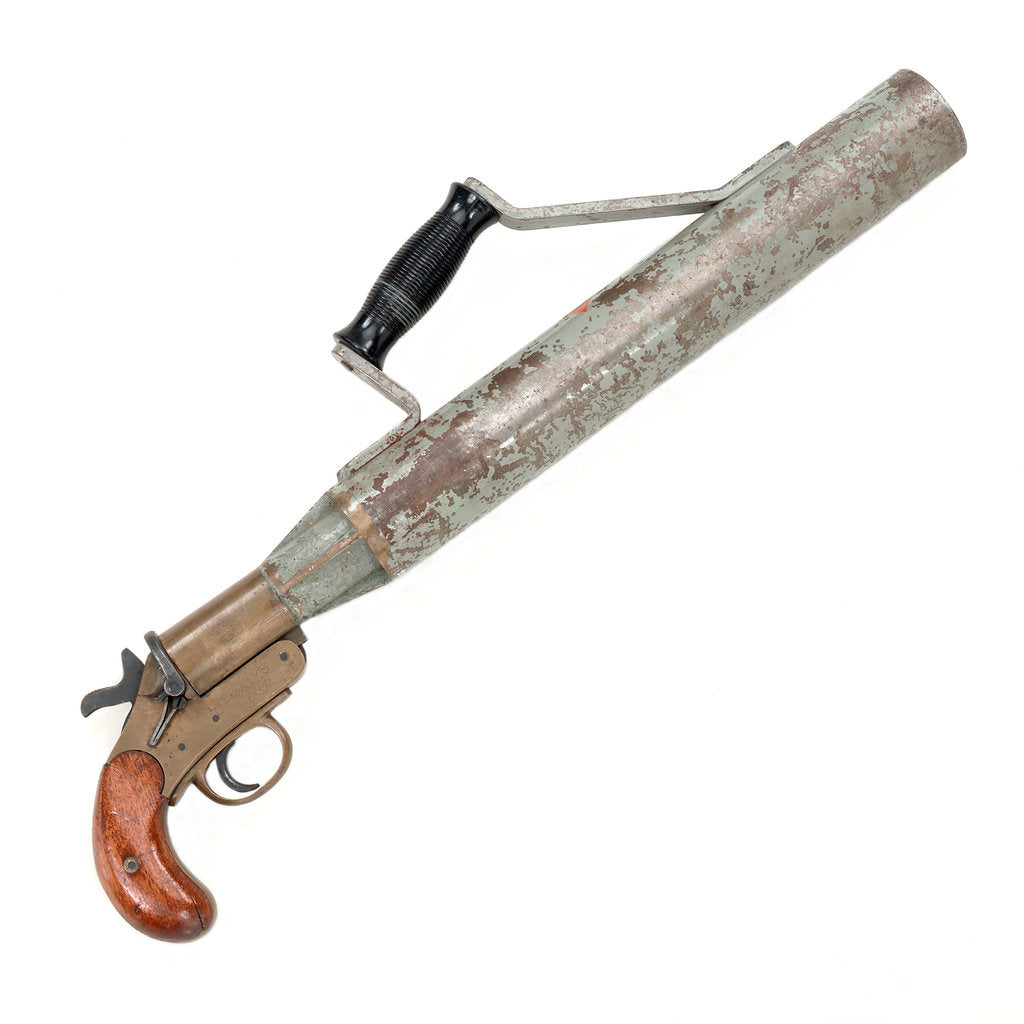 Detail of Line throwing pistol by Schermuly's