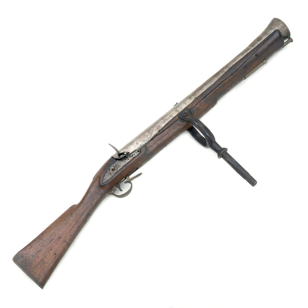 Detail of Boat gun by Lacey & Co.