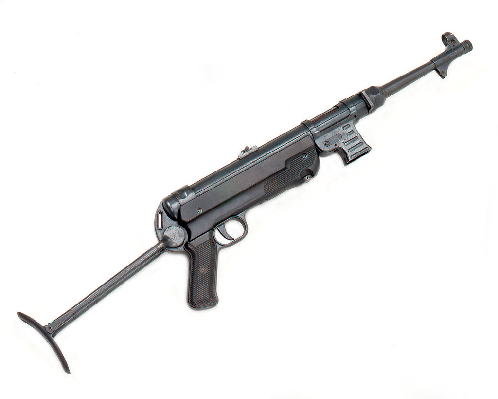 Detail of MP 40 Submachine gun by Steyr-Daimler-Puch