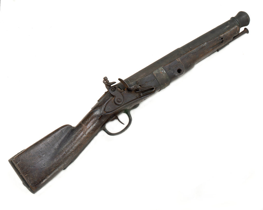 Detail of Boat gun by Manufacture Nationale de St Etienne