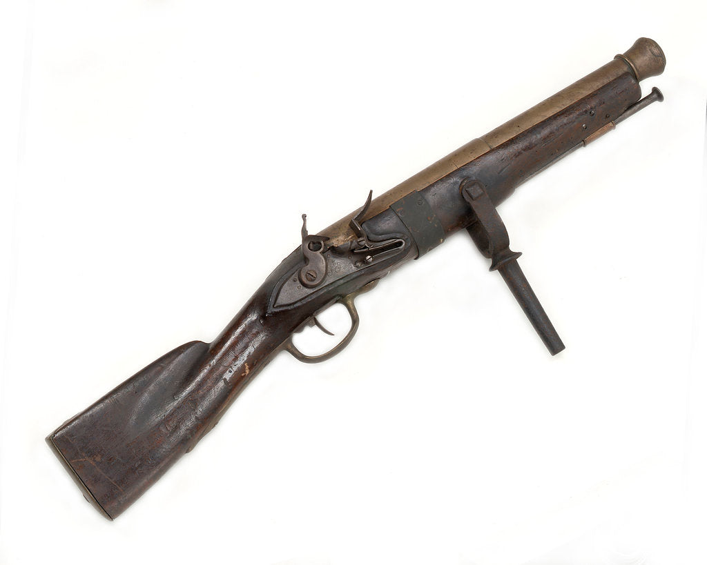 Detail of Boat gun by Manufacture Nationale de St Etienne