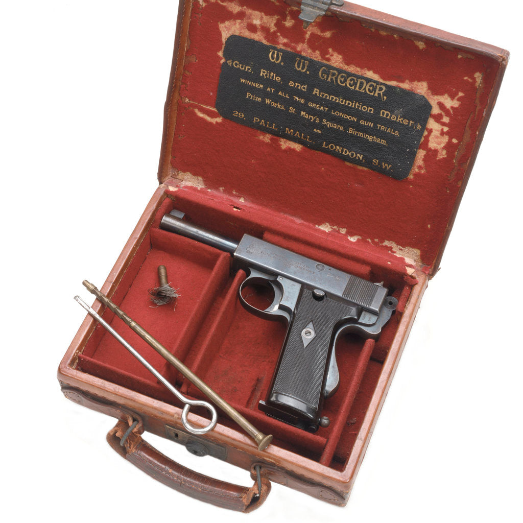 Detail of Webley & Scott Mark I Automatic by Webley & Scott Revolver & Arms Co. Ltd.