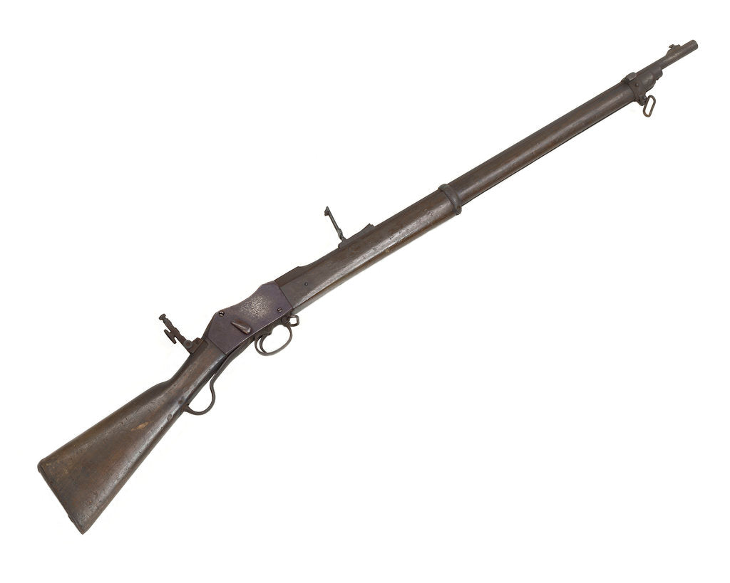 Detail of Martini rifle by C. G. Bonehill