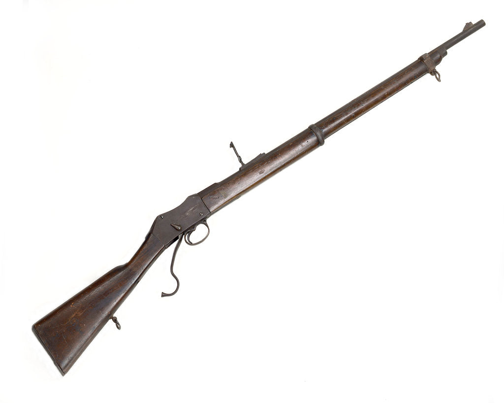 Detail of Martini rifle by W.W. Greener
