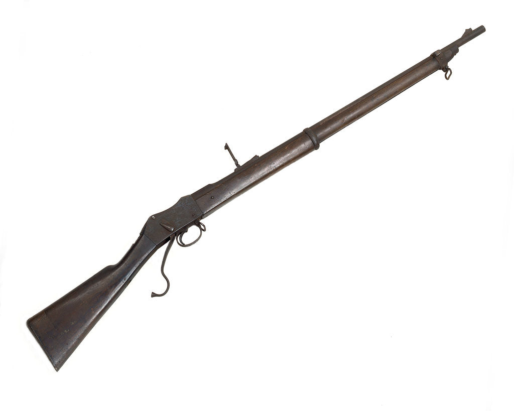 Detail of Martini rifle by W.W. Greener
