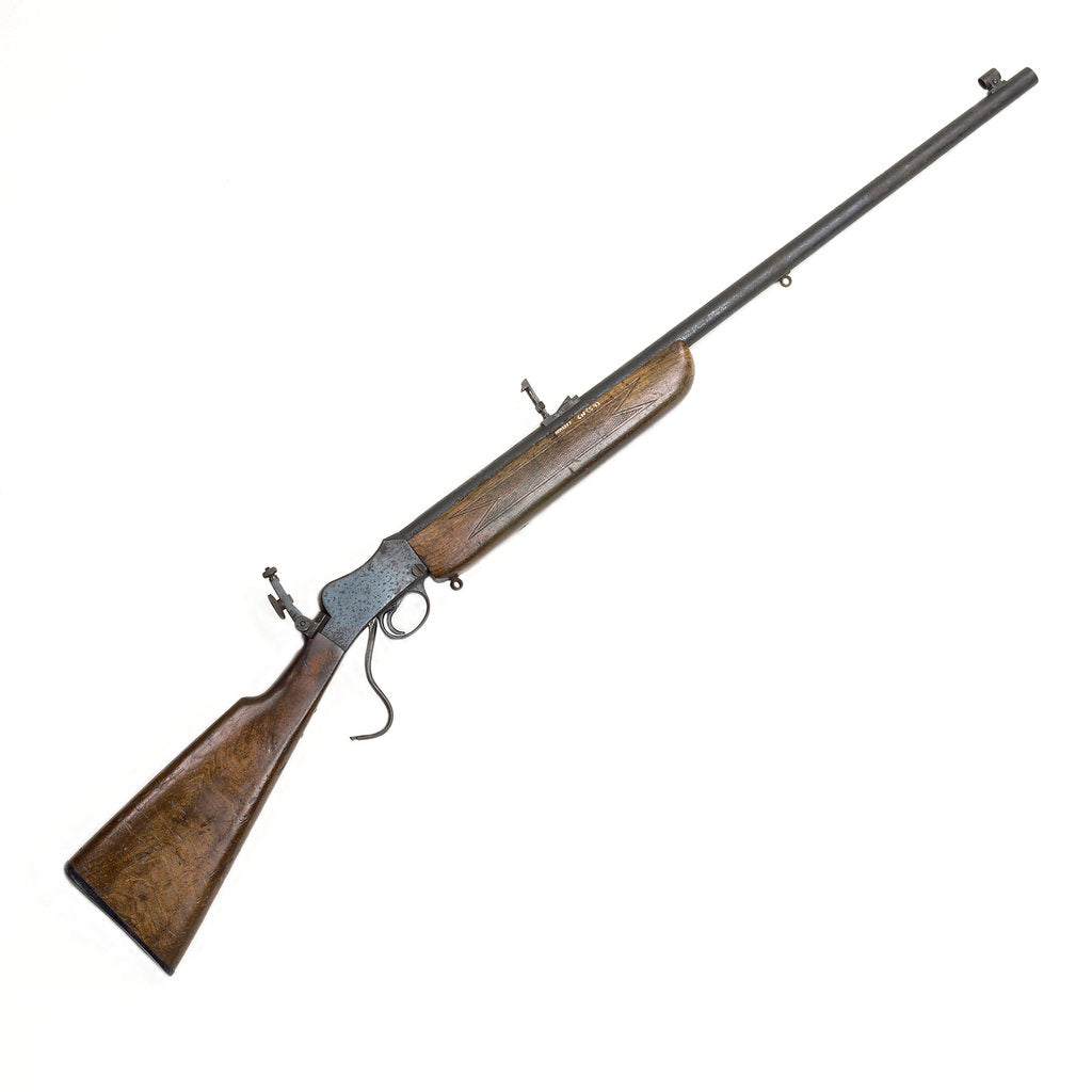 Detail of Martini rifle by Birmingham Small Arms Co. Ltd.