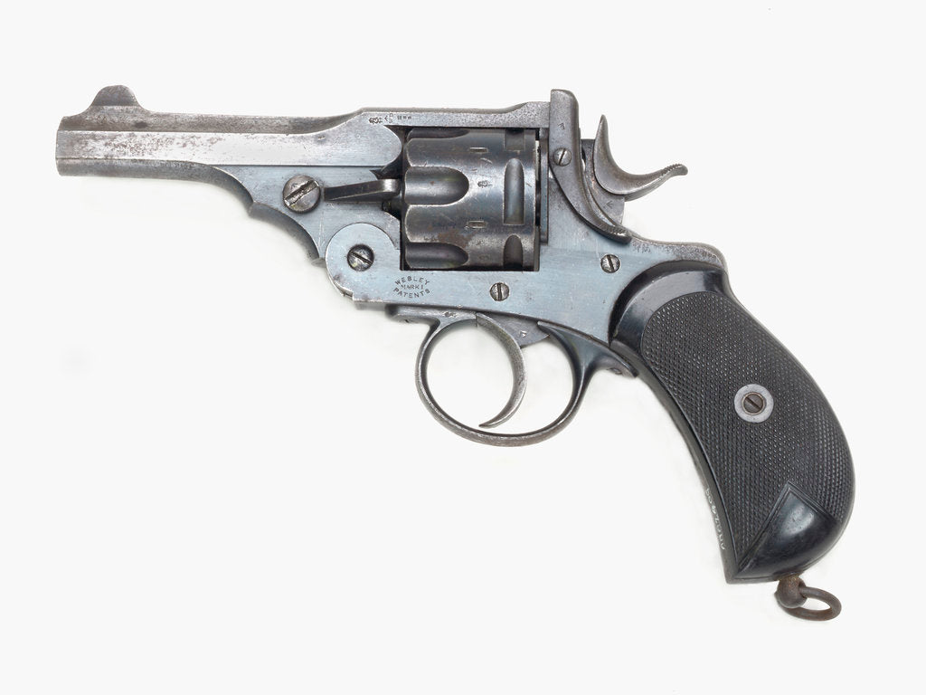 Detail of Webley Mark I revolver by P. Webley & Sons