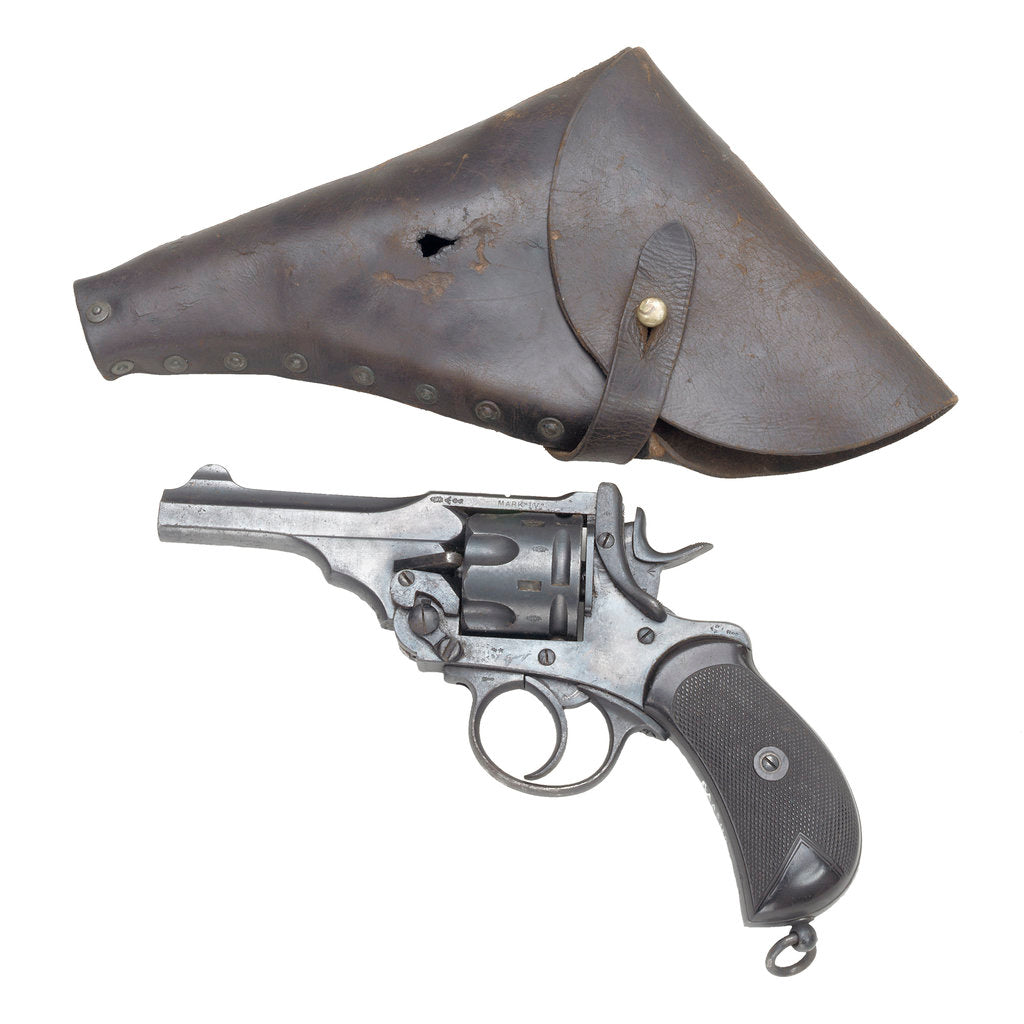 Detail of Webley Mark I** revolver by Webley & Scott Revolver & Small Arms Co.