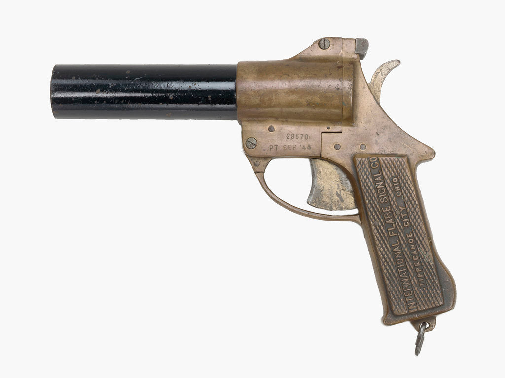 Detail of Signal pistol by International Flare Signal Co.