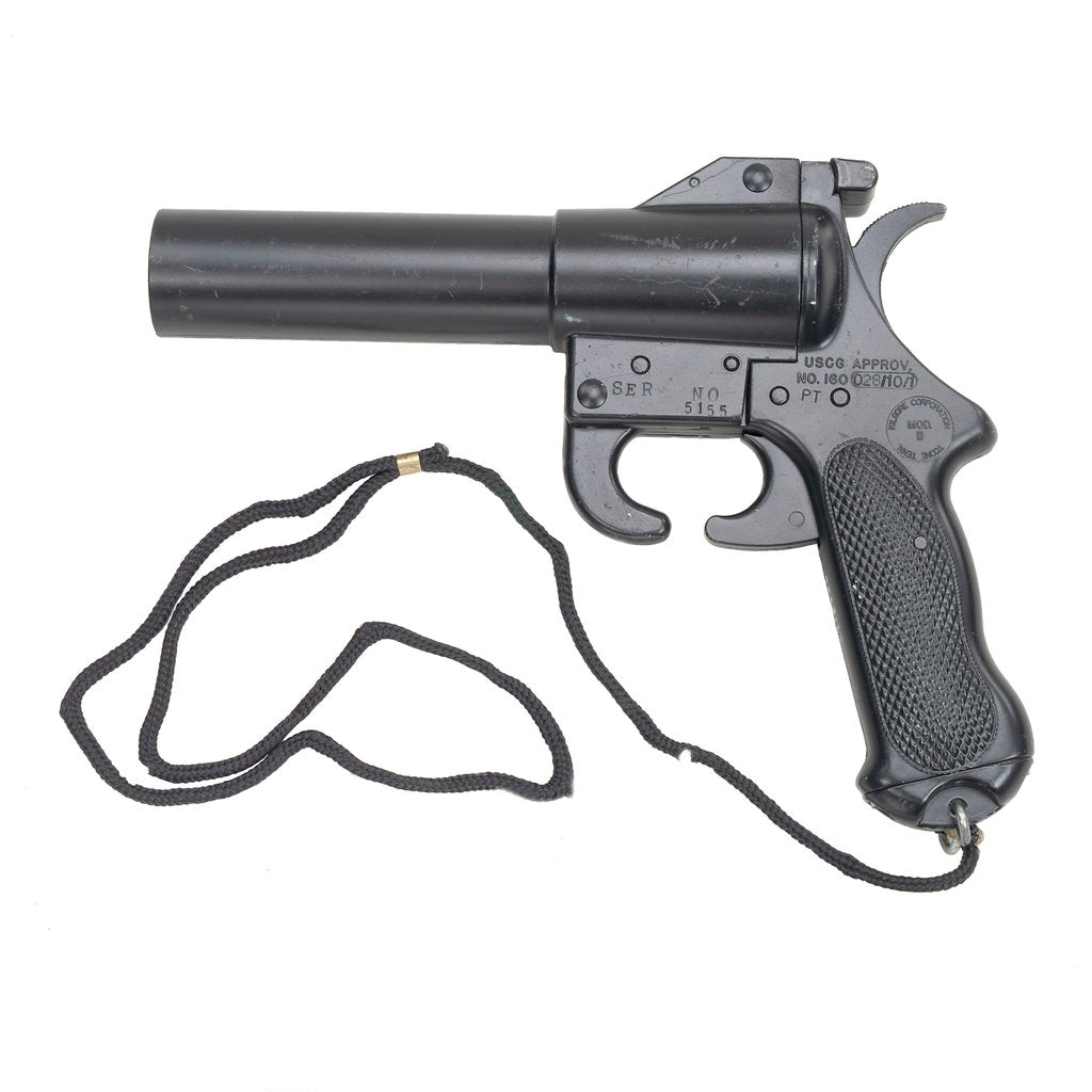 Detail of Signal pistol by Kilgore Corporation