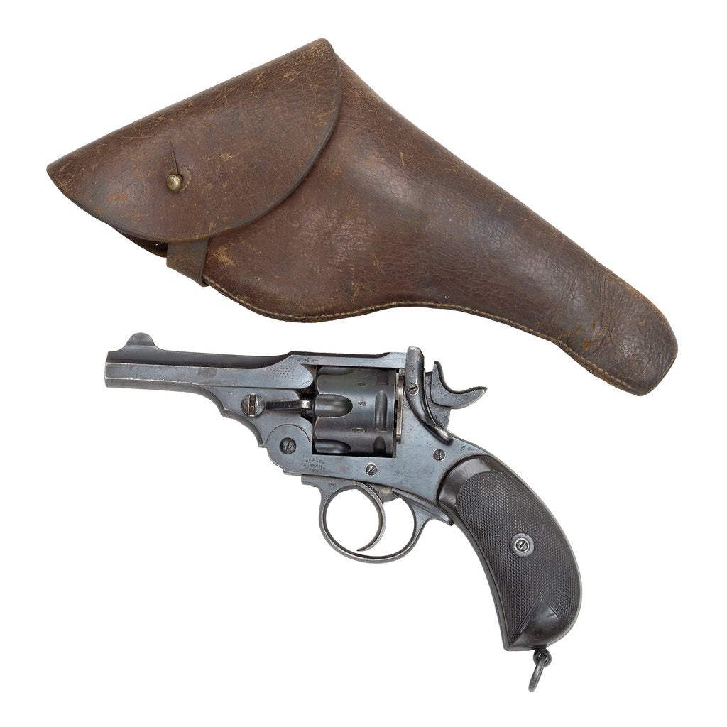 Detail of Webley Mark II revolver by Webley & Scott Revolver & Small Arms Co.