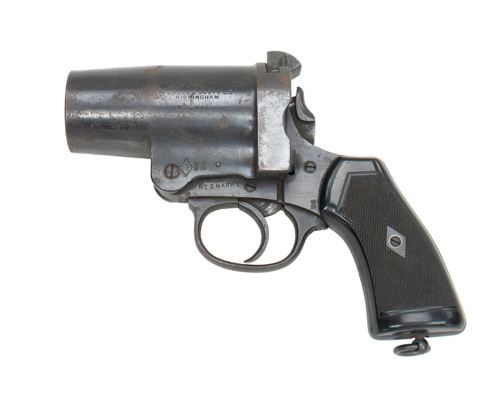 Detail of Webley & Scott Mark I by Webley & Scott Revolver & Small Arms Co.