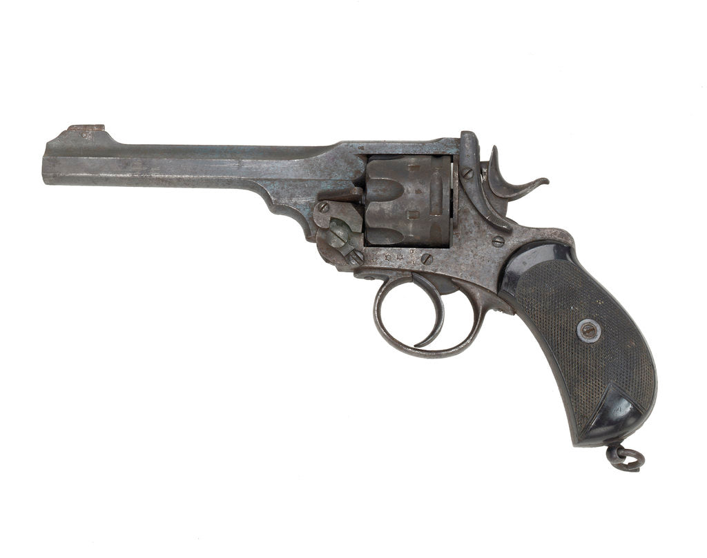 Detail of Webley Mark I** revolver by Webley & Scott Revolver & Small Arms Co.