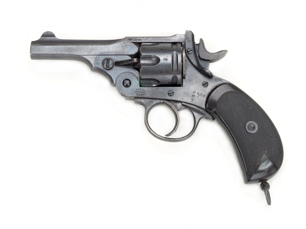 Detail of Webley Mark II revolver by Webley & Scott Revolver & Small Arms Co.