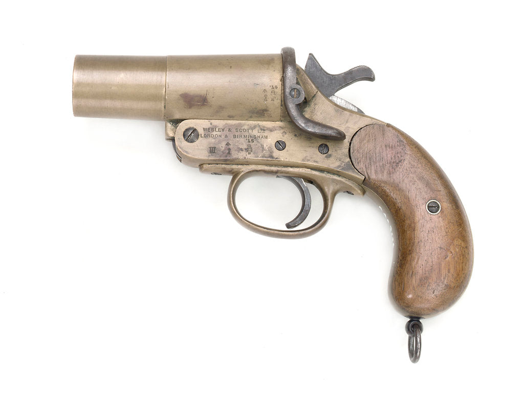 Detail of Webley & Scott Mark III by Webley & Scott Revolver & Small Arms Co.
