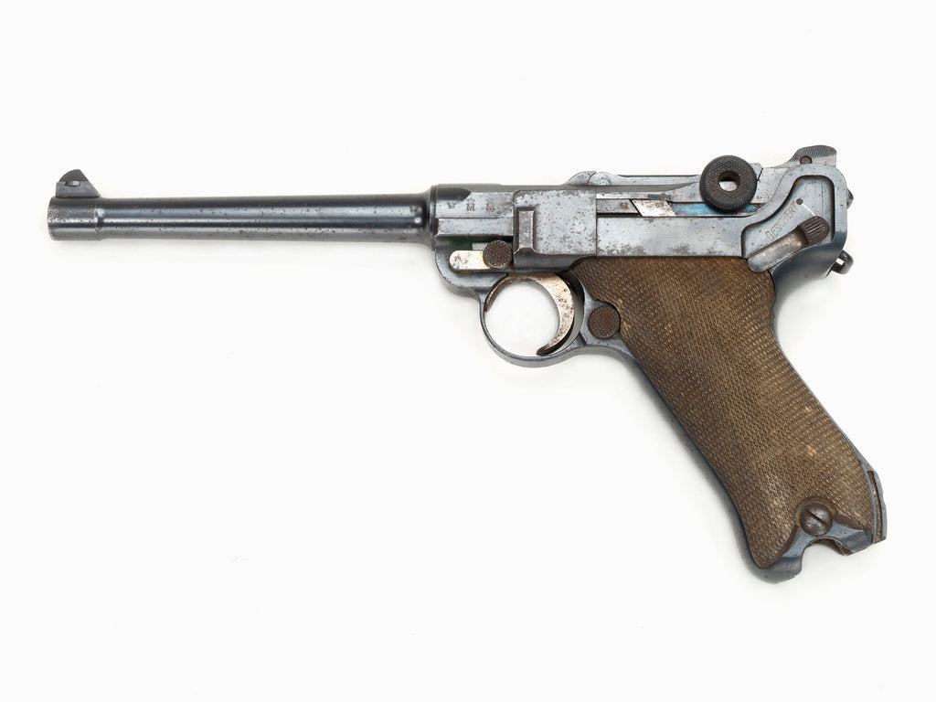 Detail of Luger Model 04 by C. Luger