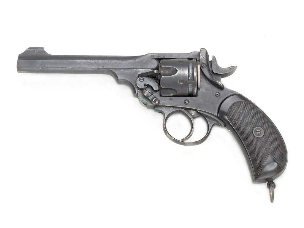 Detail of Webley Mark II** revolver by Webley & Scott Revolver & Small Arms Co.
