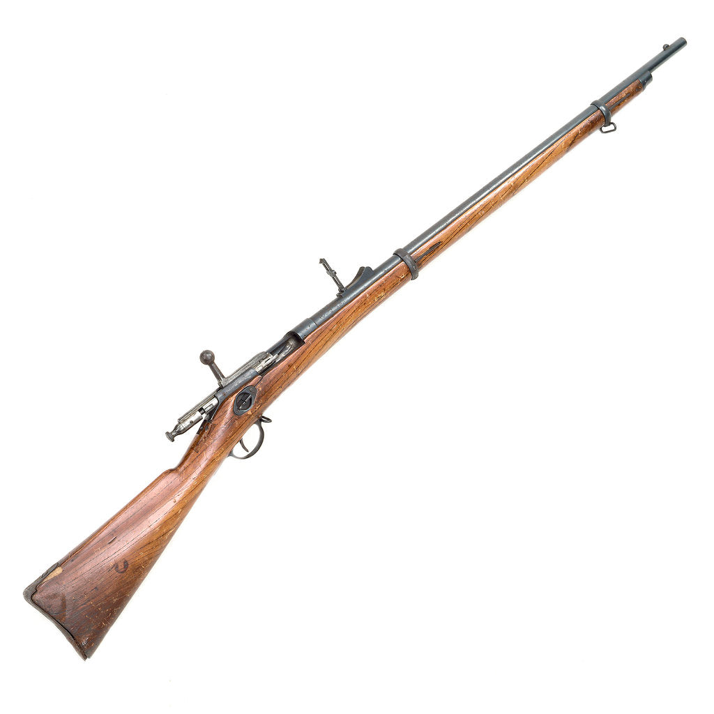Detail of Hotchkiss Model 1878 rifle by Winchester's Repeating Arms