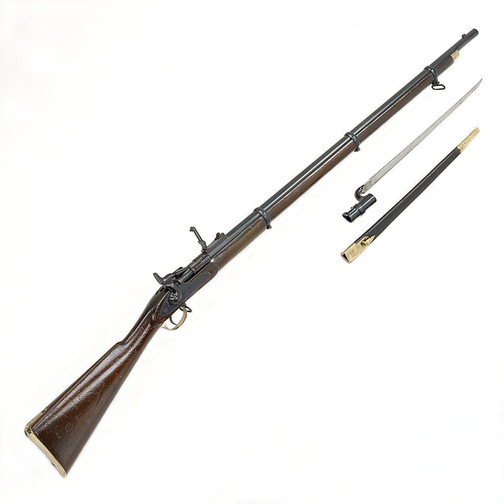 Detail of Snider Enfield rifle by Royal Small Arms Factory