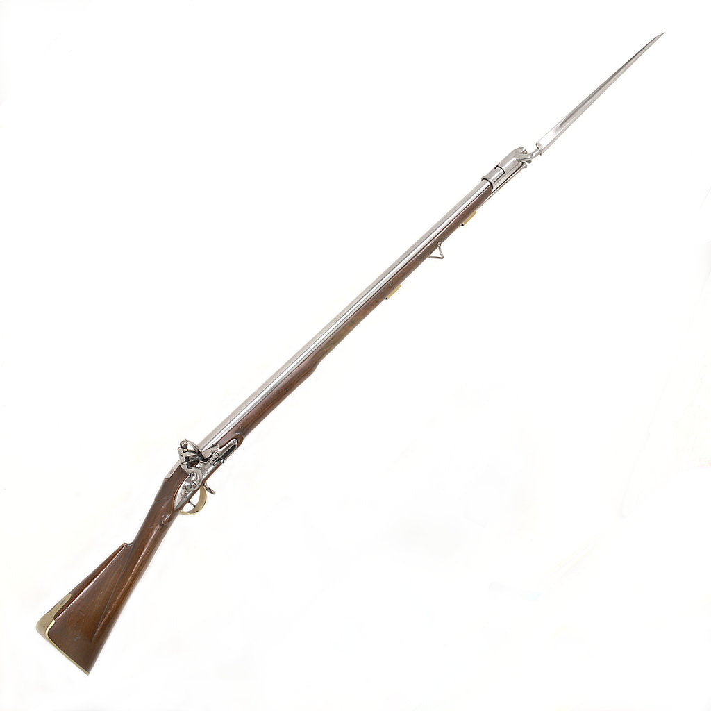 Detail of Flintlock musket by unknown