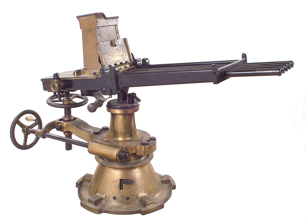 Detail of Enfield Nordenfelt 5-Barrel Mark II by unknown