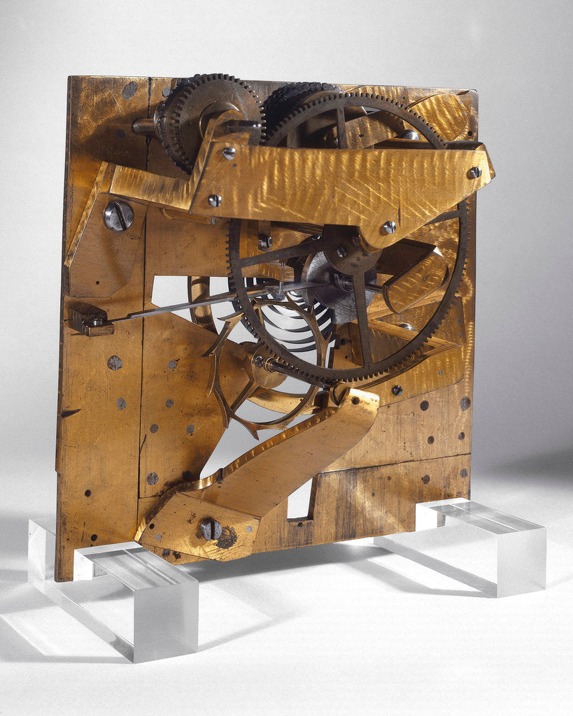 Detail of Escapement model by Thomas Earnshaw by Thomas Earnshaw