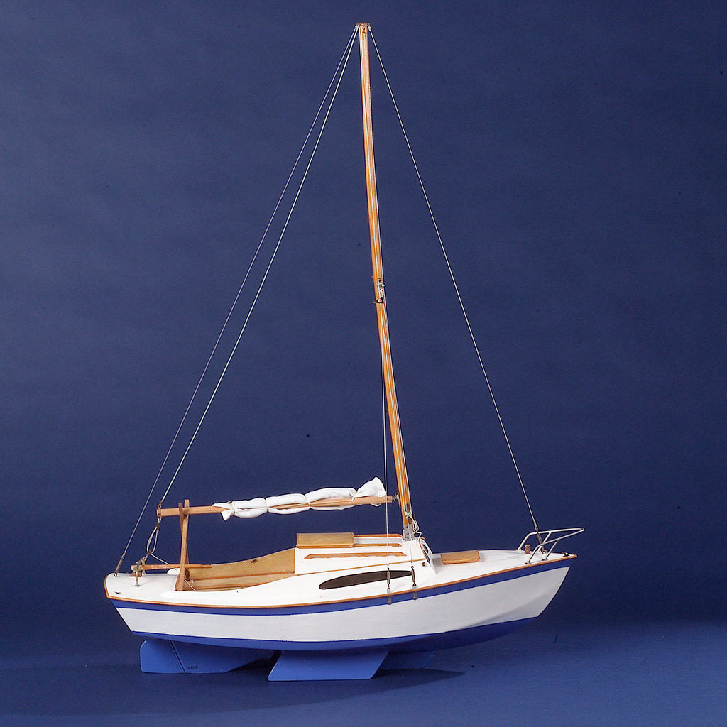 Detail of 'Erini', starboard broadside by T.C. Eaves